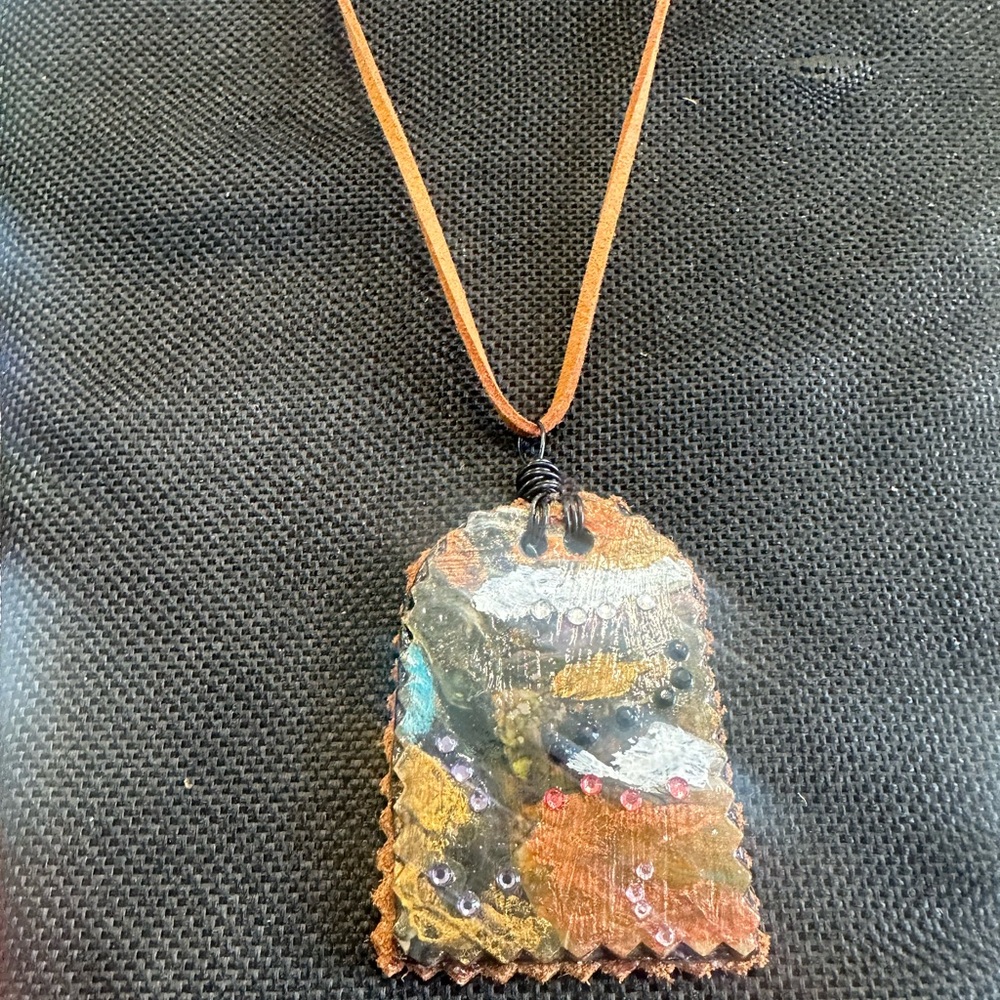 Handmade Leather necklace